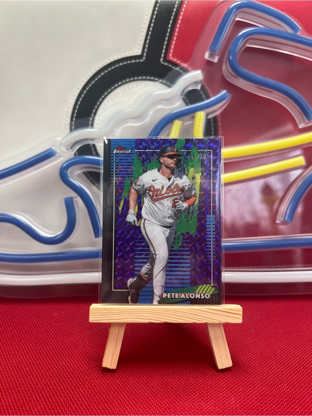 Topps Finest Pete Alonso 64 #/75